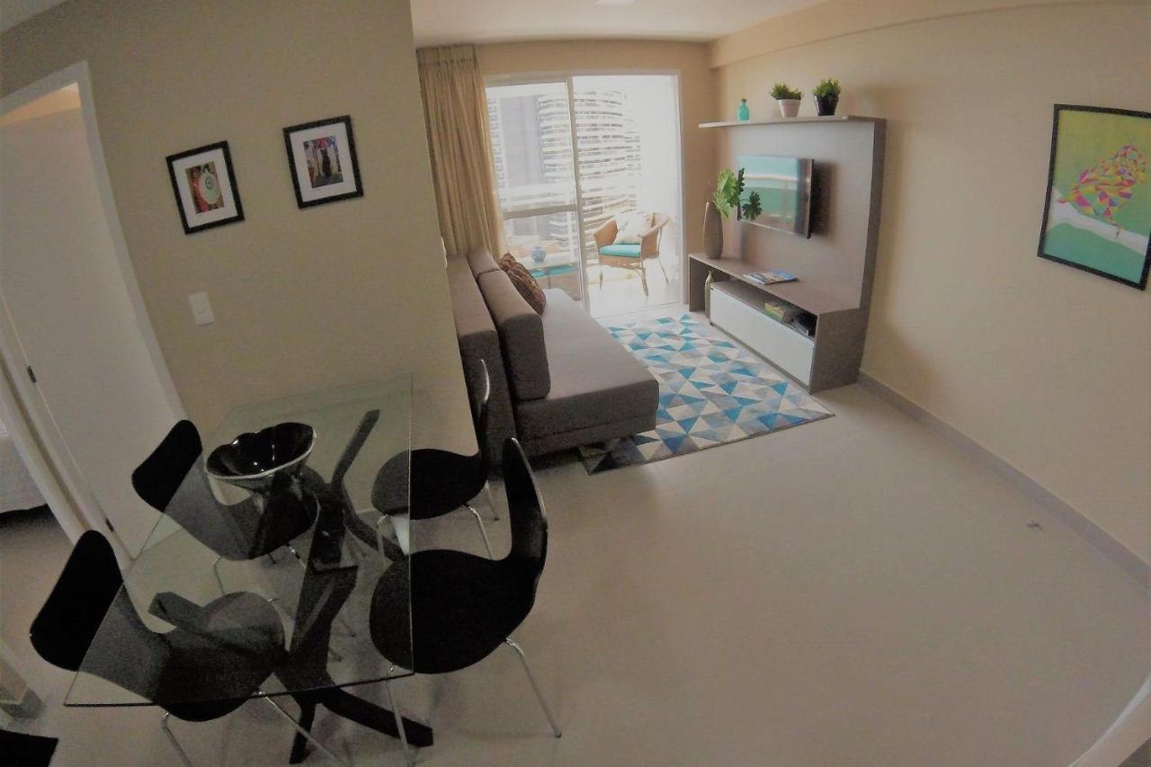 福塔雷萨Flat No Mais Novo Edificio Conceito Com Linda Vista Mar !!!公寓 外观 照片